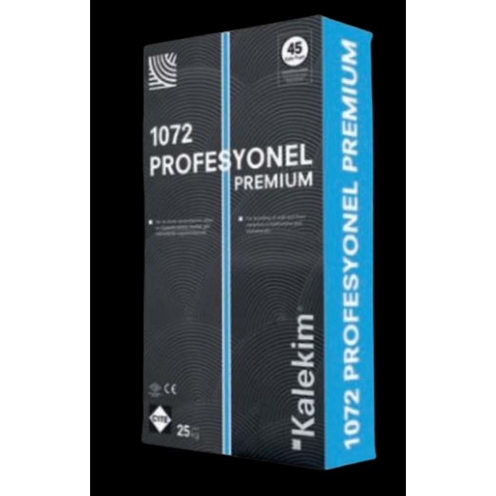 KALEKİM 1072 Profesyonel Premium Yapıştırma Harcı 25 KG