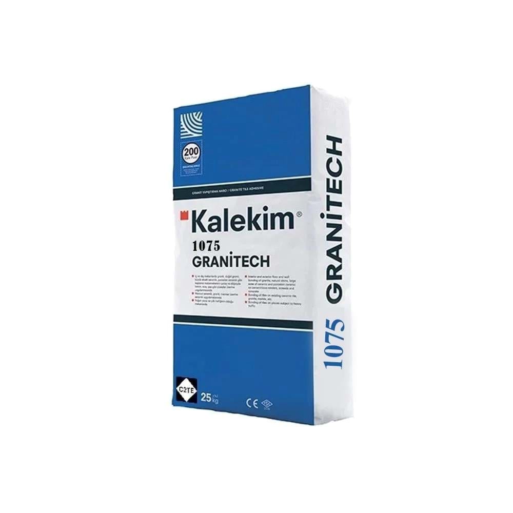 KALEKİM 1075 Profesyonel Süper Yapıştırma Harcı (GRANİTEK) 25 KG