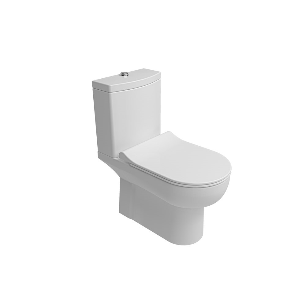 Idea 2.0 Unıversal Klozet Taharet Delikli+Alttan Çıkışlı Rezervuar+ Ultra Slım Smartkapak