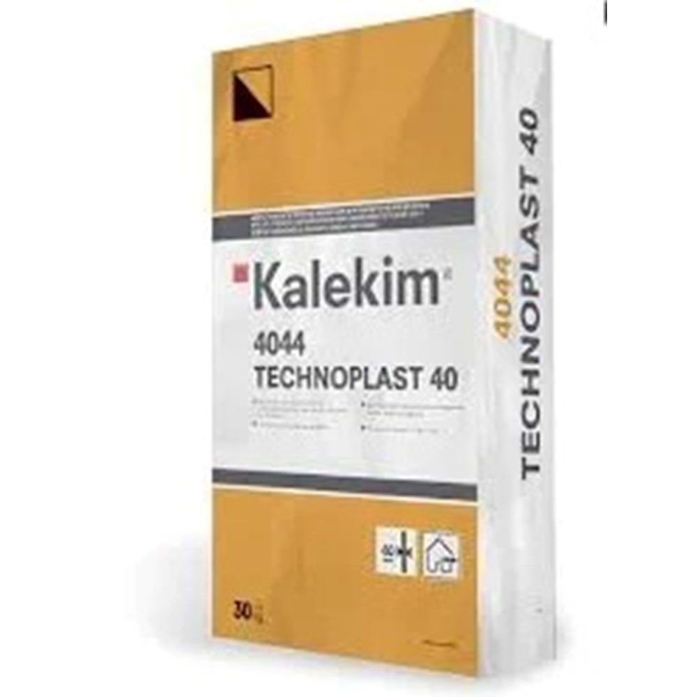 KALEKİM 4044 TECHNOPLAST Hazır Sıva Harcı (GRİ) 25 KG