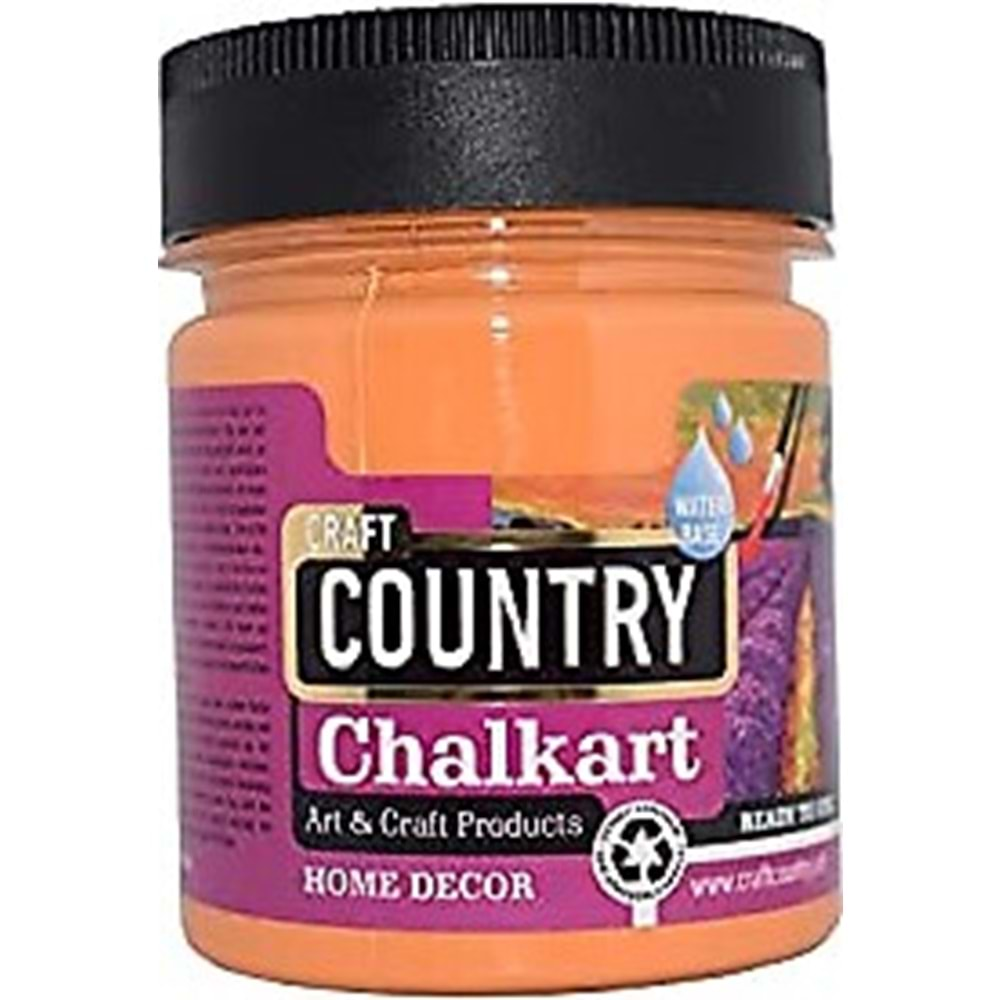 Country Chalkart Turuncu