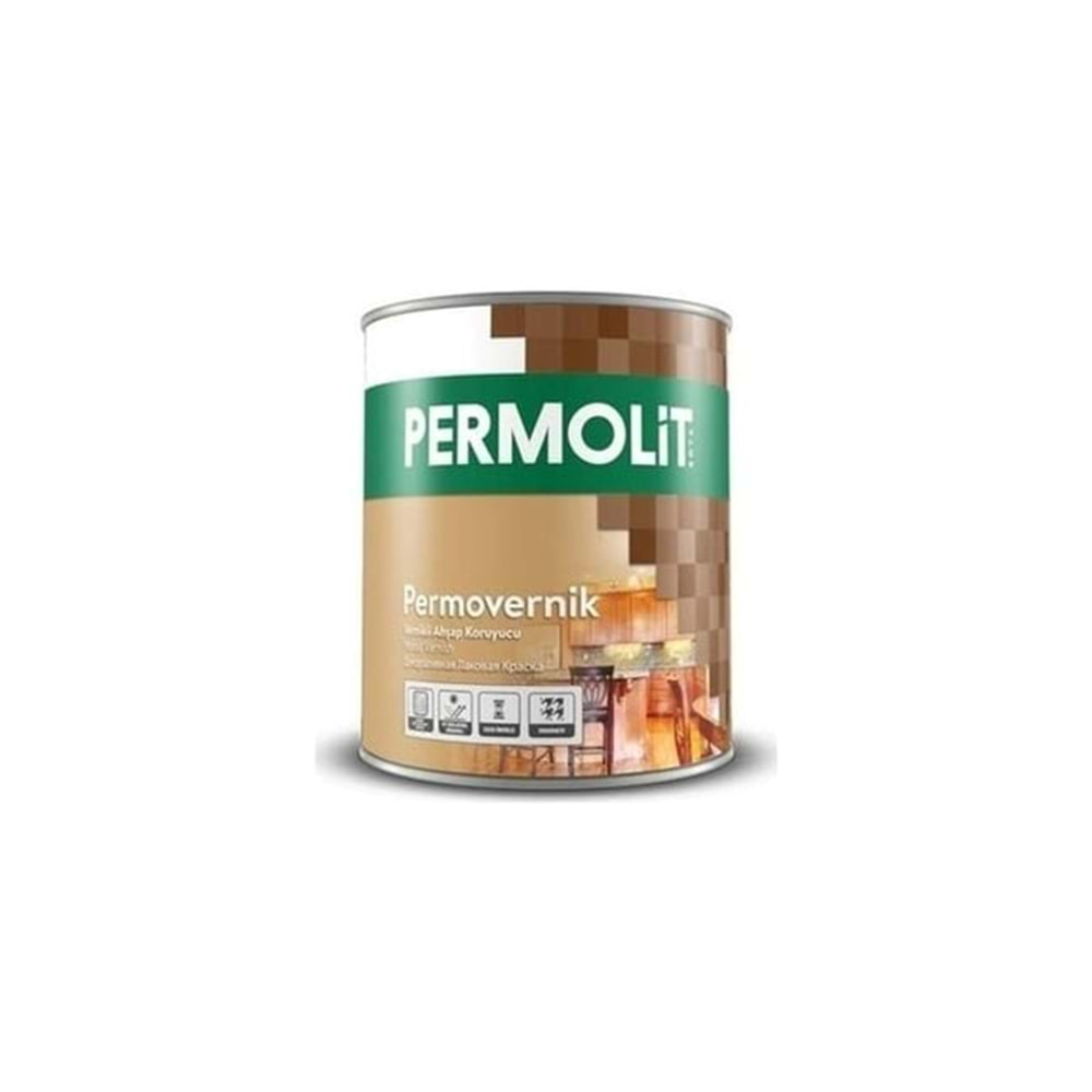 Permovernik Vernikli Ahşap Koruyucu Ceviz 0.75Lt