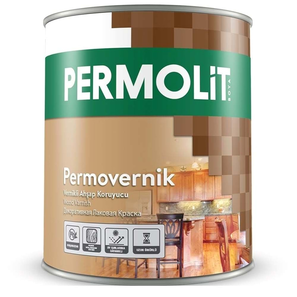 Permovernik Vernikli Ahşap Koruyucu Maun 2.5Lt