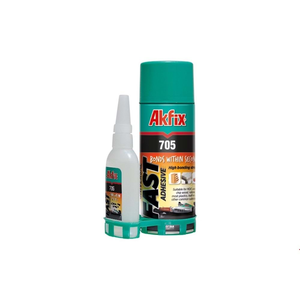 Akfix Hızlı Yapıştırıcı 200Ml+50Gr