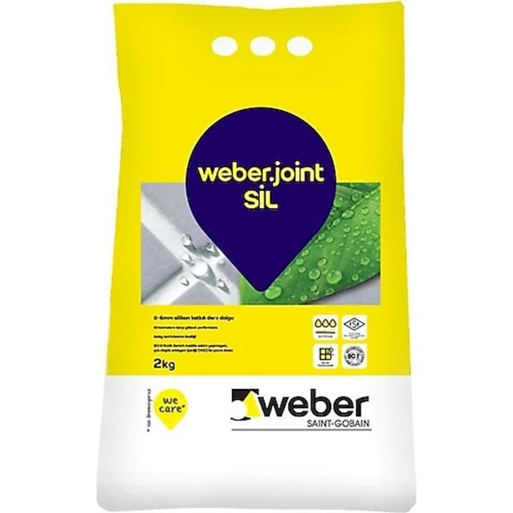 Weber Joint Silikonlu 2 Kg Derz Beyaz