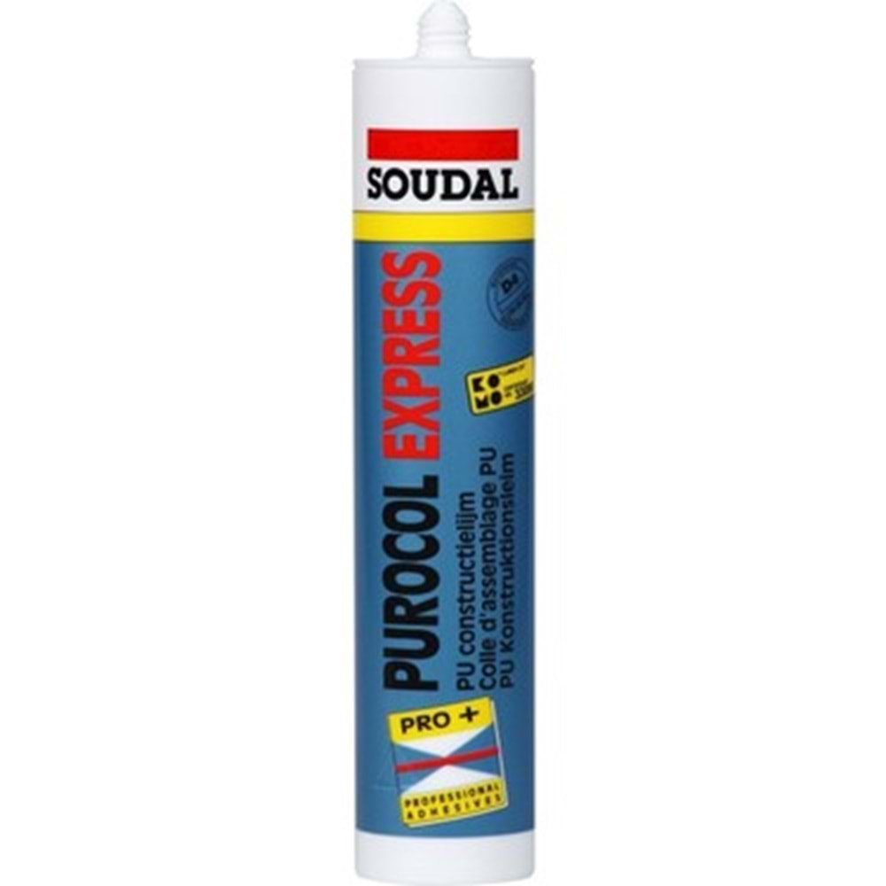 Soudal Purocol Express Ahşap Yapıştırıcı Silikon