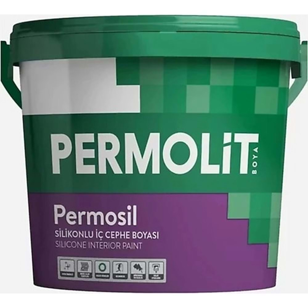 Permosil Antibakteriyel Silikonlu Mat İç Cephe Boyası 20Kg Pbaz