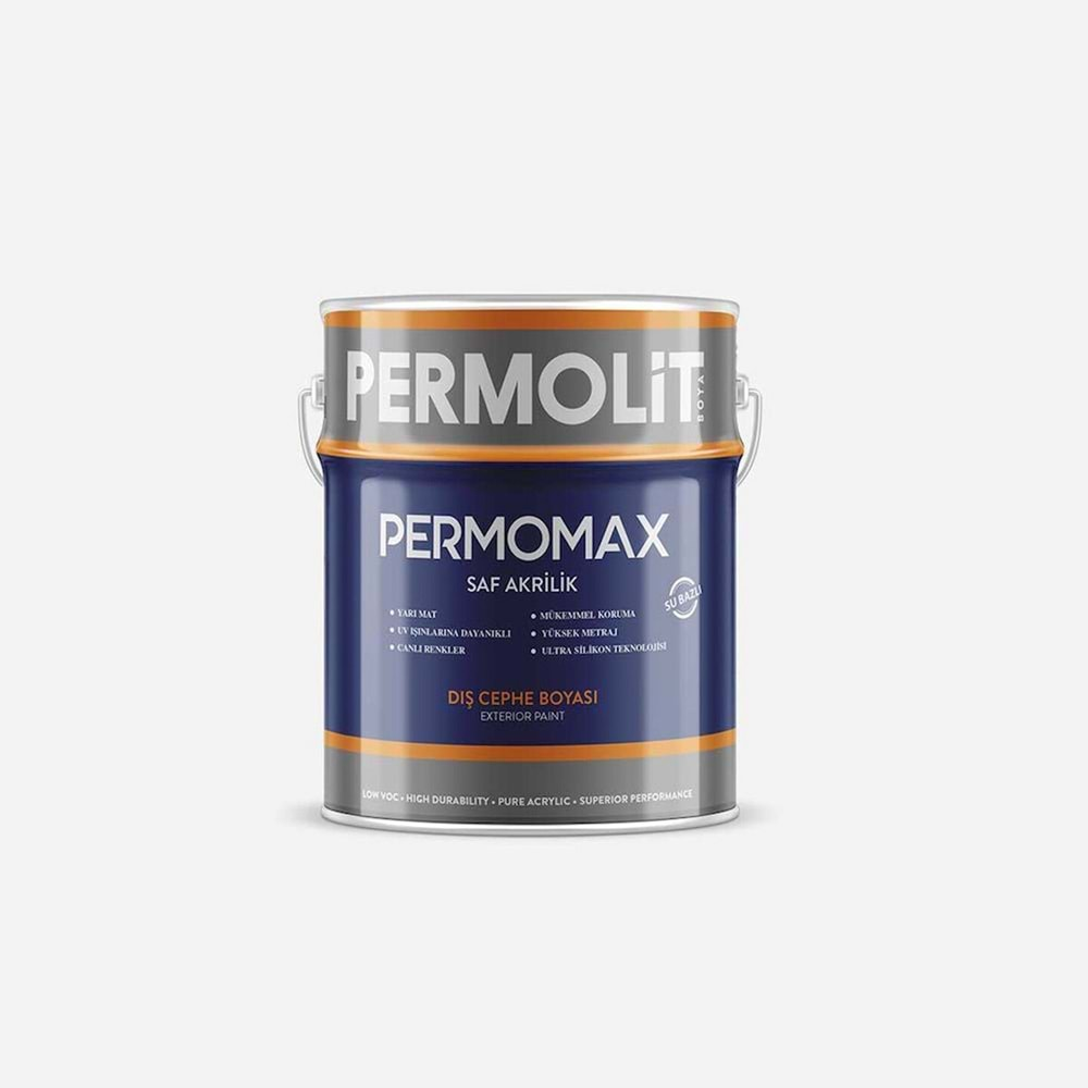 Permomax Silikonlu Mat Dış Cephe Boyası 7.5Lt Beyaz