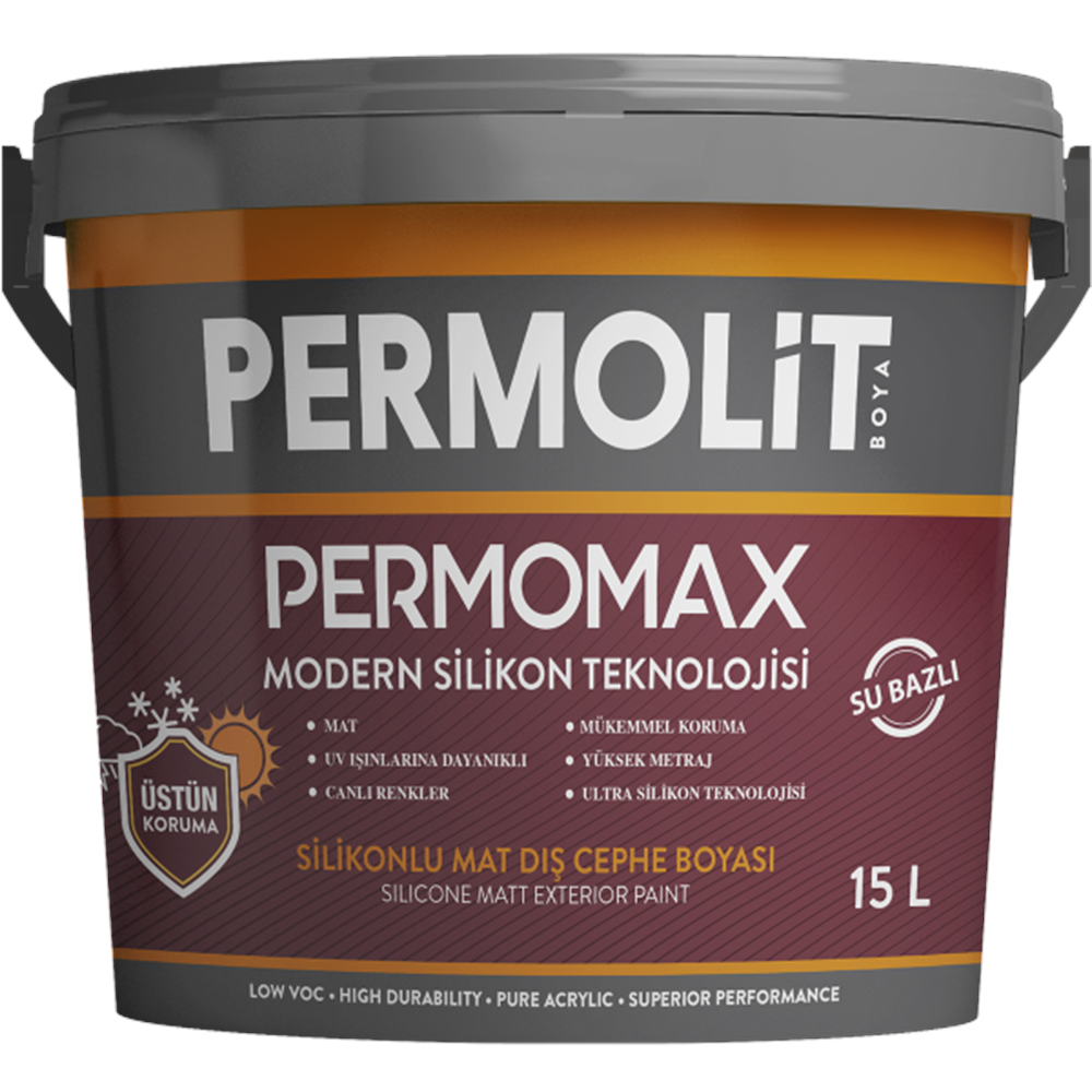 Permomax Silikonlu Mat Dış Cephe Boyası 15 LT (TR BAZ)