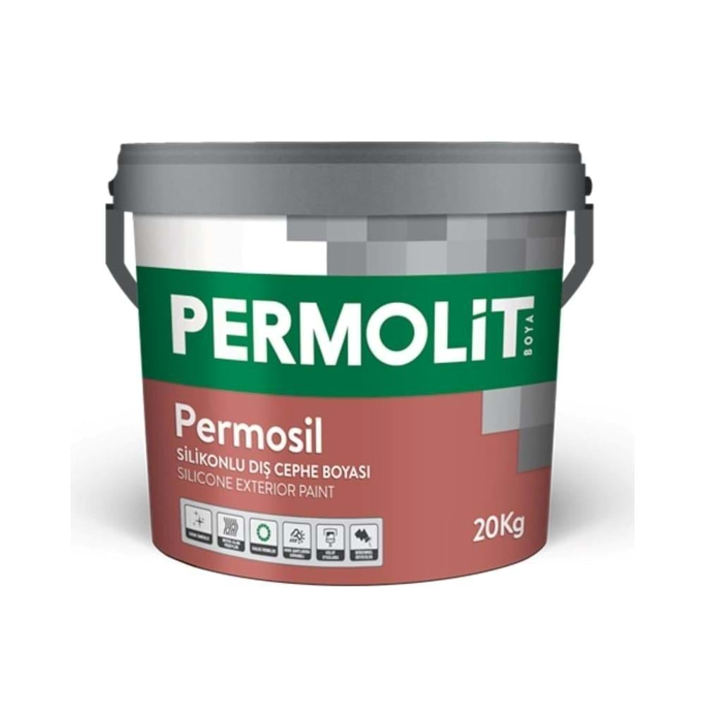 Permosil Silikonlu Dış Cephe Boyası 20Kg Pbaz