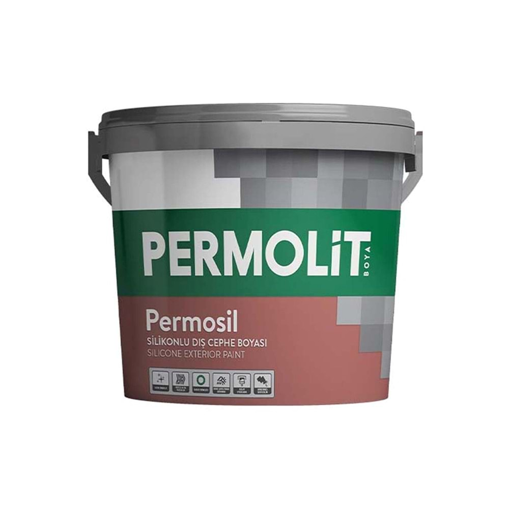 Permosil Silikonlu Dış Cephe Boyası 10Kg Pbaz