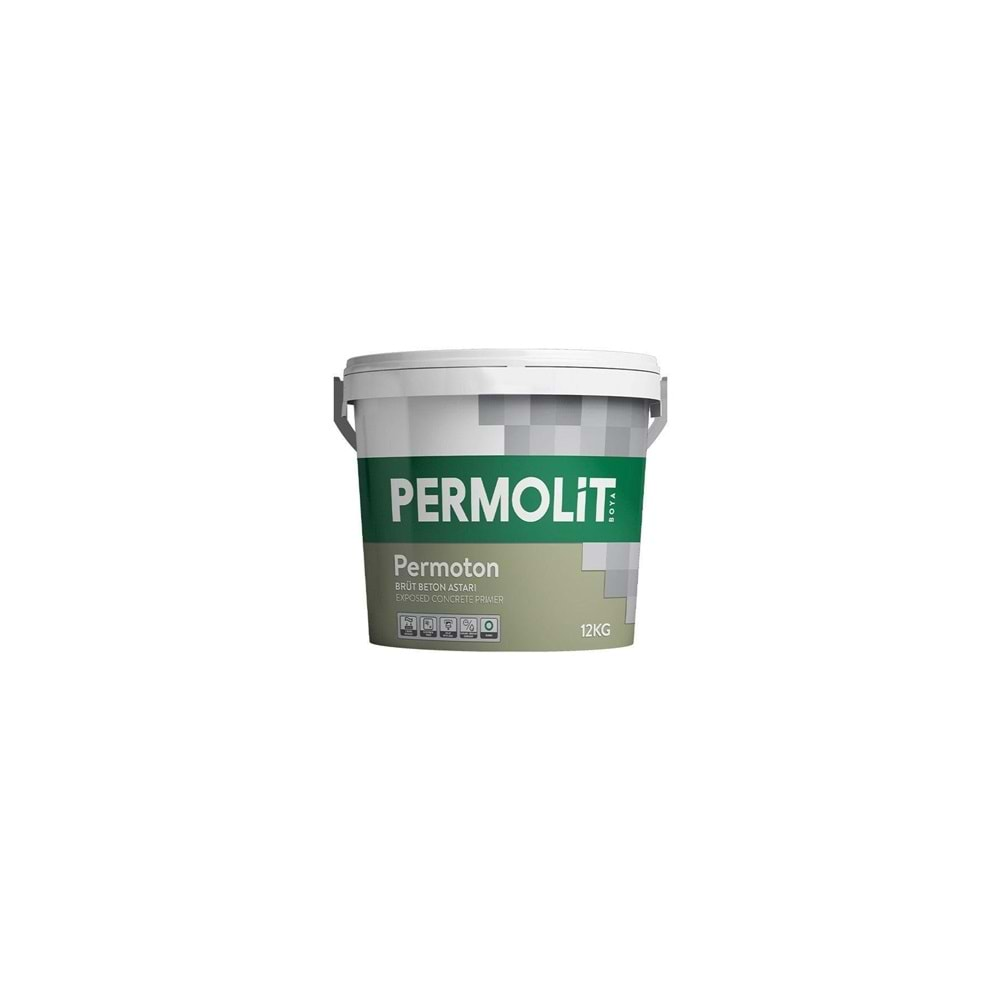 Permolit Permoton Brüt Beton Astarı 12 Kg