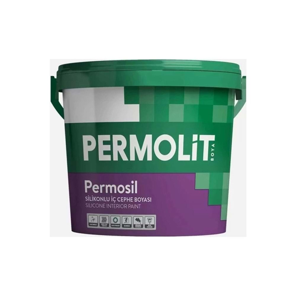 Permosil Silikonlu Mat İç Cephe Boyası 10Kg Beyaz