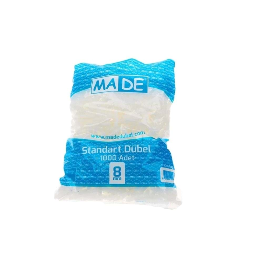 Ma-De Plastik Dübel 7 Mm 1000Li