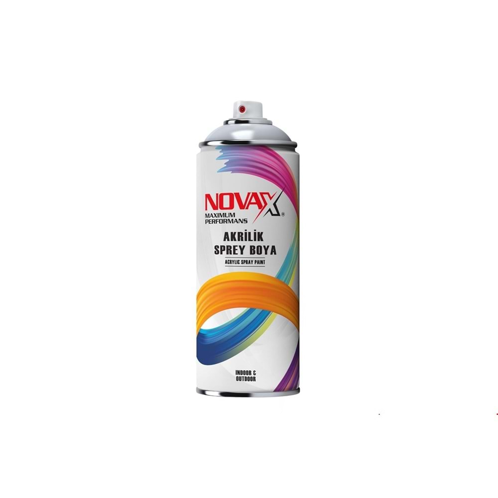 Novax Akrilik Sprey Boya Antrasit Gri 400 Ml