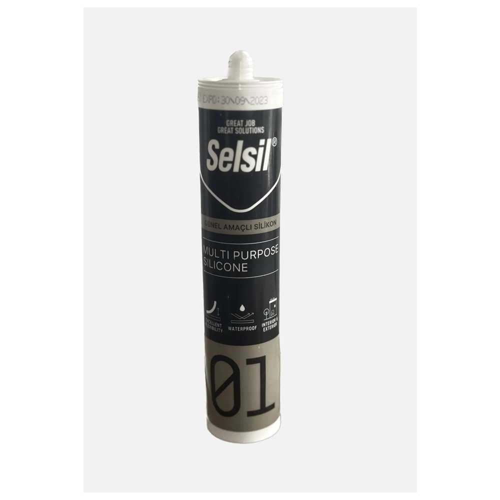 Selsil Şeffaf Silikon 280Gr