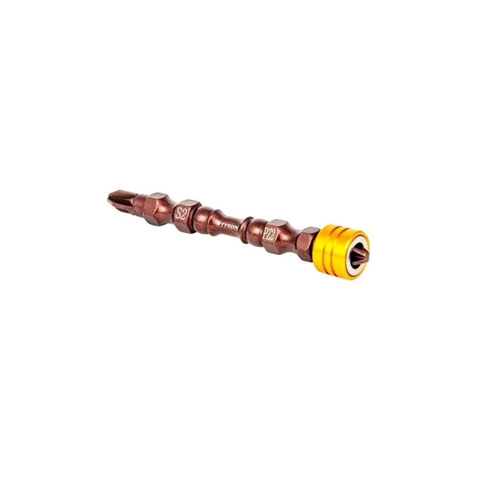 Tyson Tys9684 Mıknatıs Uçlu Pz2*65 Mm Tek Bits