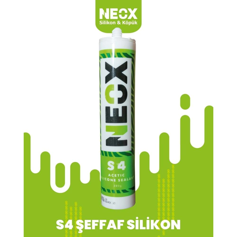 Neox Silikon Şeffaf