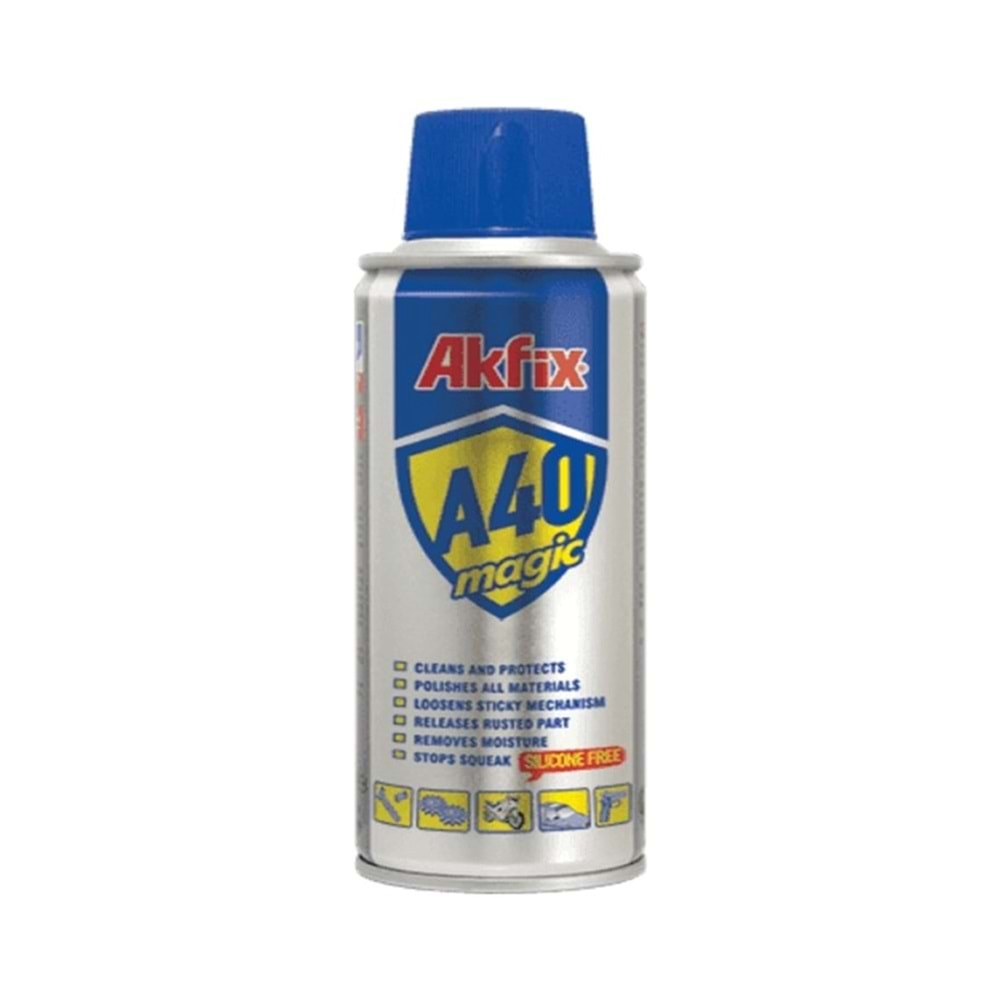 Akfix Ya420 Yağlayıcı Pas Önleyici Sprey A40 200 Ml