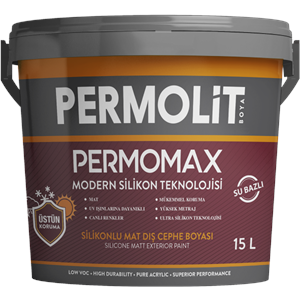 Permomax Silikonlu Mat Dış Cephe Boyası 15 LT (TR BAZ)