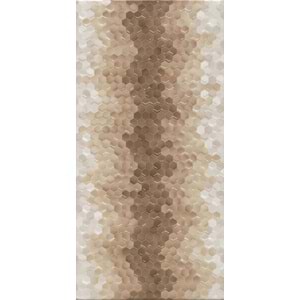 Çanakkale Seramik 25X50 Rp-40226 Polen Kahve Dekor (I)