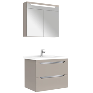 Kale Casilla 80 cm Mat Vizon Banyo Dolabı