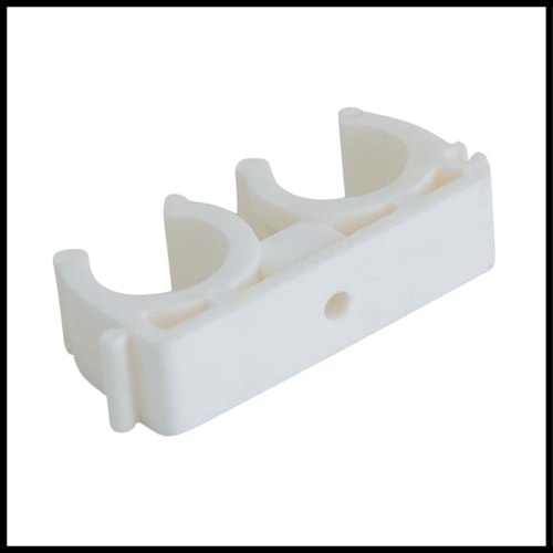 Kalde Kelepçe Çiftli 20 x 22 mm. --