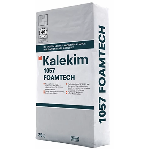 KALEKİM 1057 FOAMTECH Isı Yalıtım Plakası Yapıştırma Harcı 25 KG
