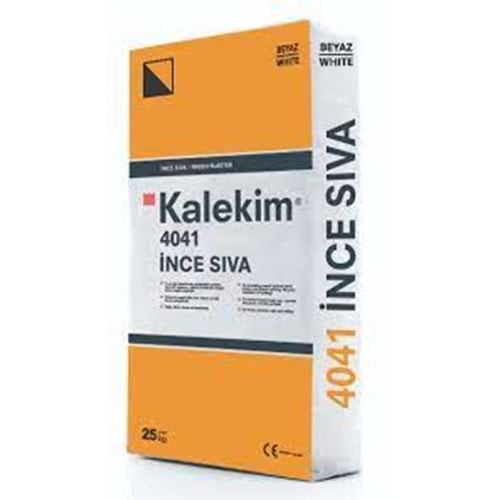 Kalekim 4041 Gri İnce Sıva 25 Kg.