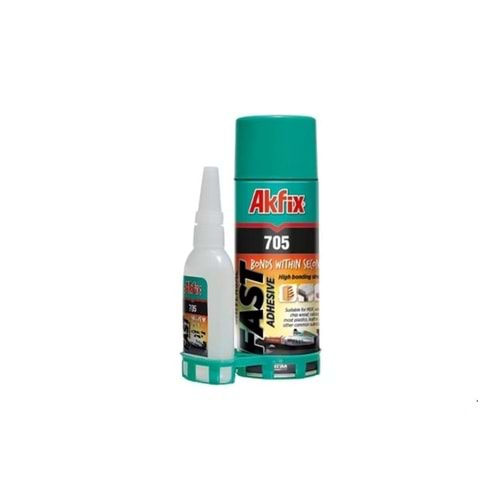 Akfix Hızlı Yapıştırıcı 100Ml+25Gr