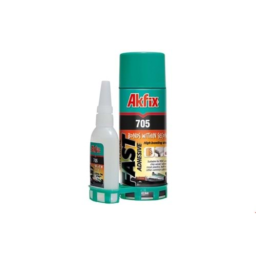 Akfix Hızlı Yapıştırıcı 200Ml+50Gr