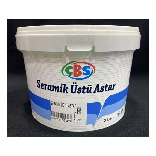 Çbs Seramik Üstü Astar 3 Kg