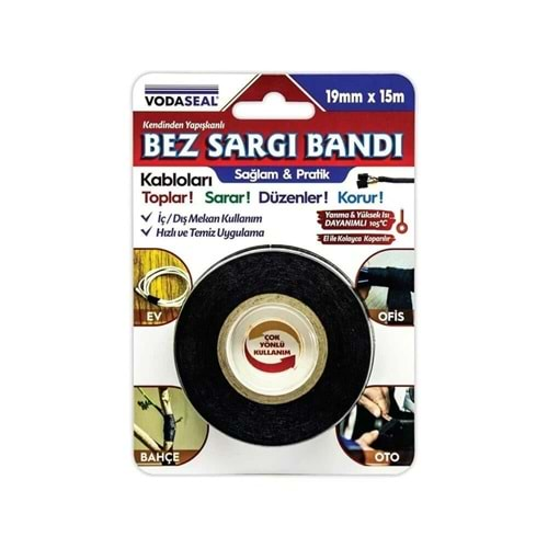 Vodaseal Bez Sargı Bandı 19Mm X 15Mt