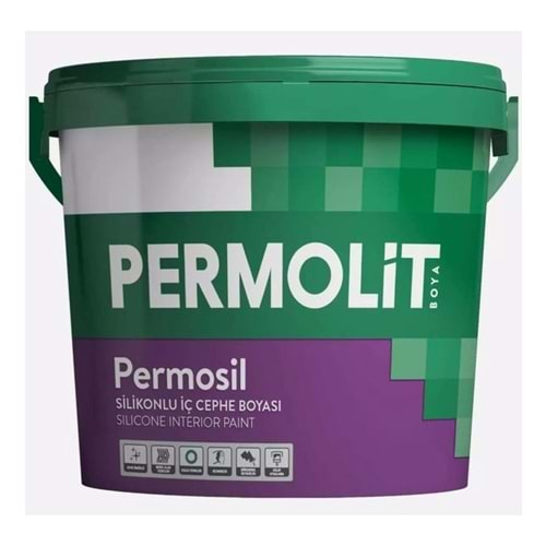 Permosil Silikonlu Mat İç Cephe Boyası 1Kg Beyaz