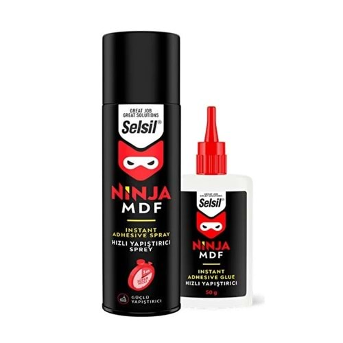 Selsil Mdf 200Ml+50G Hızlı Yapıştırıcı