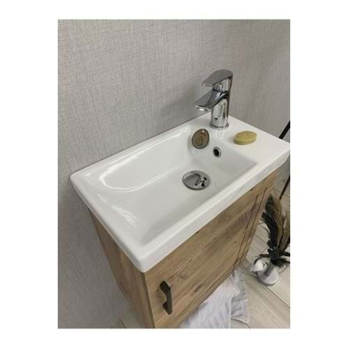 Hanedan Frame Mini Banyo Dolabı 50X28 Cm