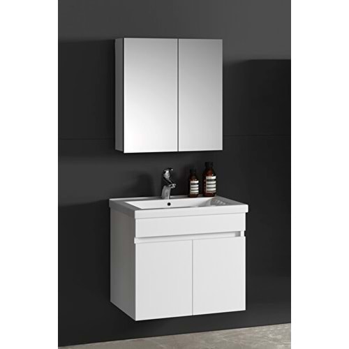 Kale Optimum 55 Cm Beyaz Banyo Dolabı