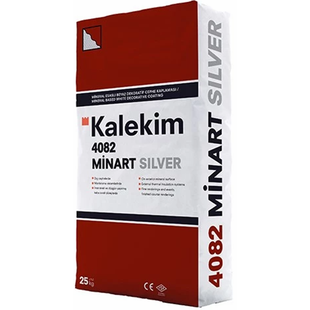 KALEKİM 4082 MİNART SILVER 200 Sıva 25 KG