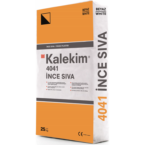 KALEKİM 4041 İnce Sıva (GRİ) 25 KG