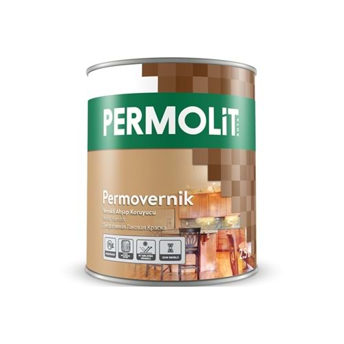Permovernik Vernikli Ahşap Koruyucu Koyu Meşe 2.5 LT