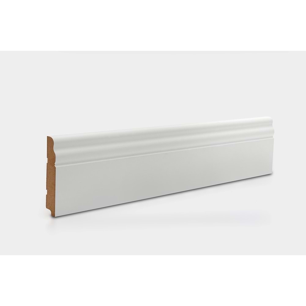Peli Elite Lüx Beyaz 10 Cm Süpürgelik