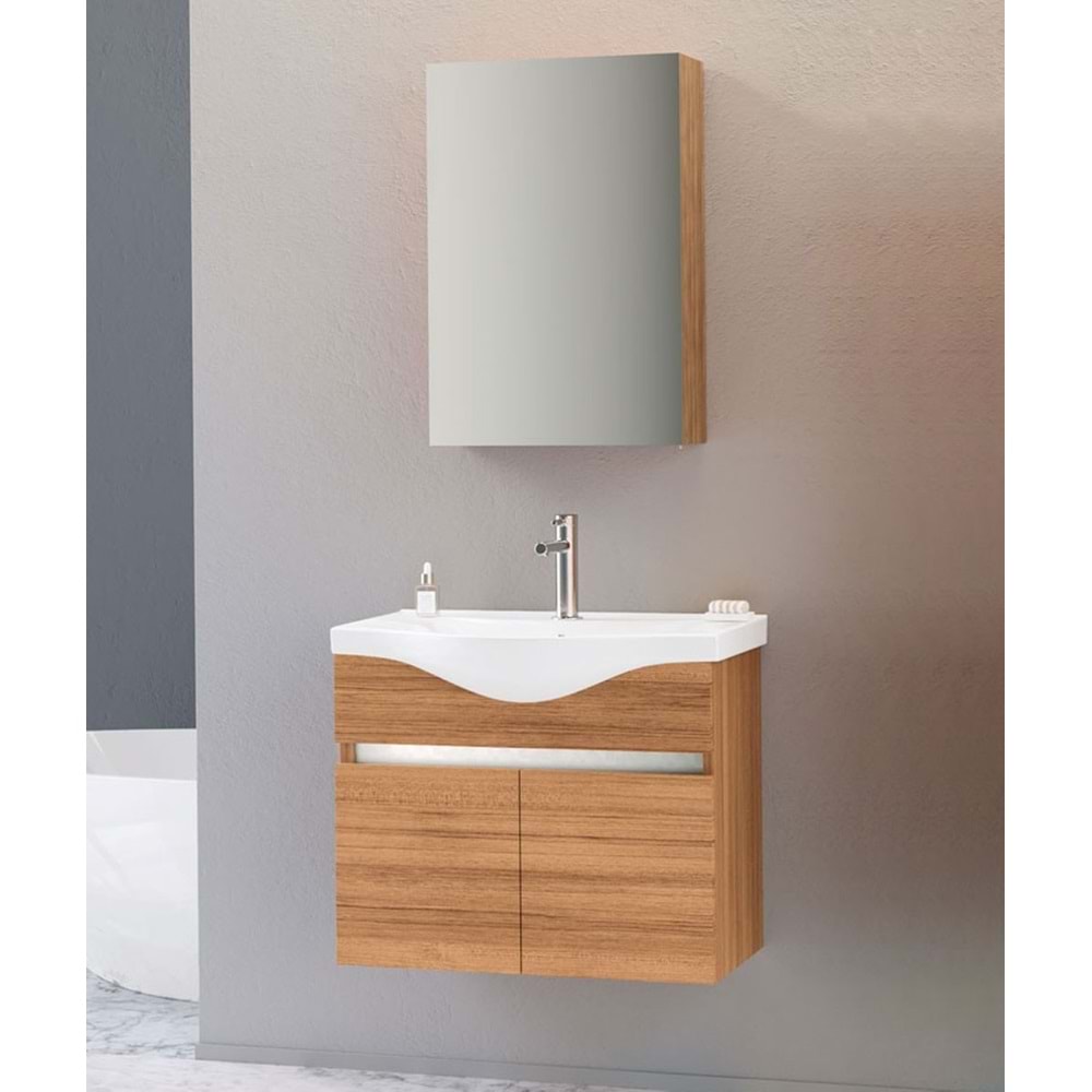 Orka Dinar 65Cm Livana Banyo Dolabı