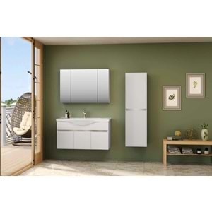 Orka Dinar 100Cm Livana Banyo Dolabı