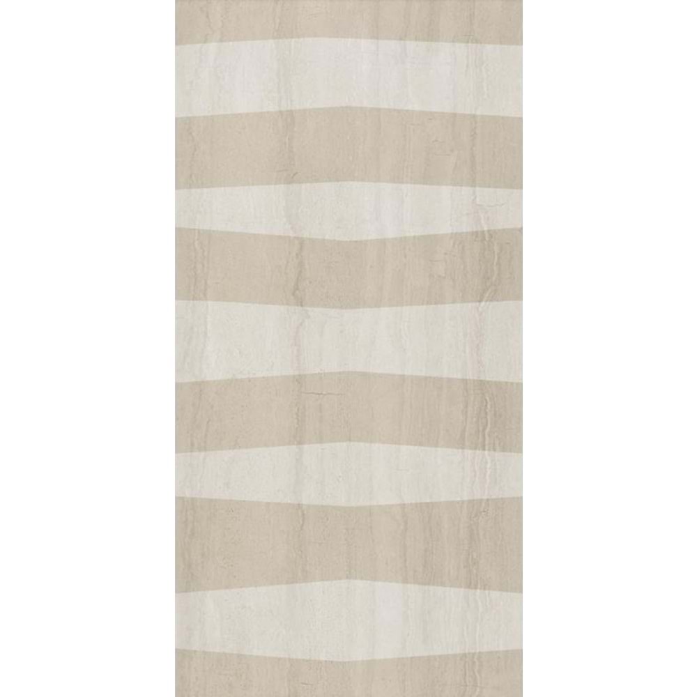 Çanakkale Seramik 25X50 Fon-1135 Serpentine Beyaz (I)