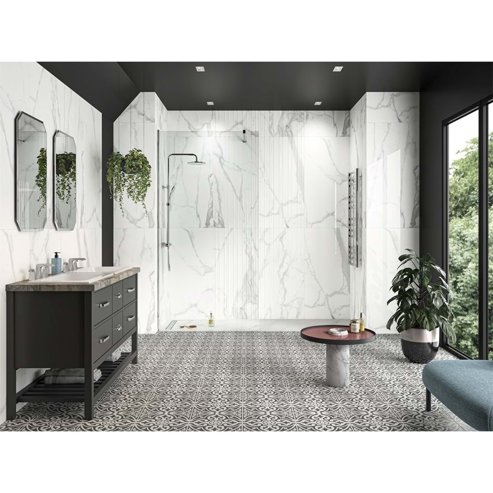 Çanakkale Seramik 60x120 RP-2239R Viento Kare Dekor
