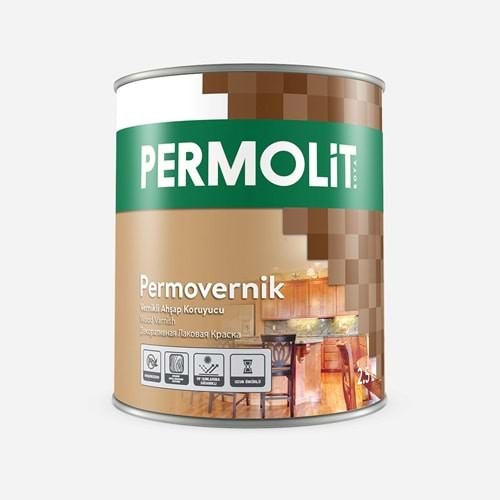 Permovernik Vernikli Ahşap Koruyucu Yeşil 2.5 LT