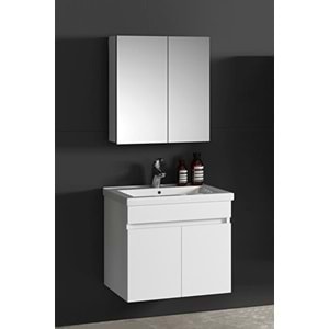 Kale Optimum 55 Cm Beyaz Banyo Dolabı