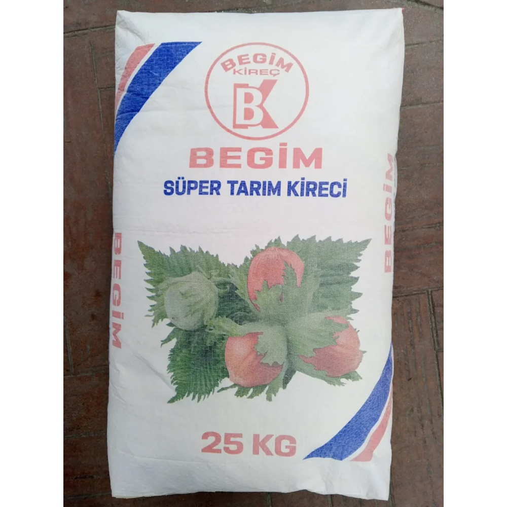 Begim Süper Sönmemiş Toz Tarım Kireci 25 KG